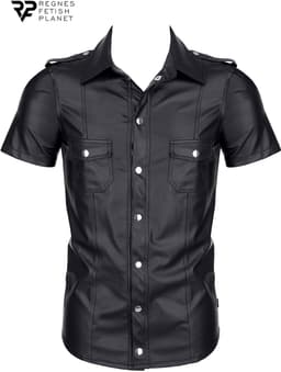 RM Luca - zwart overhemd Size L — thumbnail 1