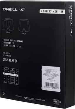 6-Pack Heren Boxershorts Katoen - Effen Basic Ondergoed Zonder Gulp — thumbnail 4