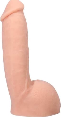 Girthmasterr - Realistic ULTRASKYN Dildo - 8.5" / 23 cm - Vanilla — thumbnail 4