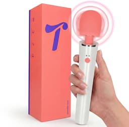 Tickle Toys Wander Lust - Magic Wand Vibrator - 12 Trilstanden - Oplaadbaar en Fluisterstil - Sex Toys voor Vrouwen - Massage Apparaat - Krachtige Clitoris Stimulator - Seksspeeltjes - Cadeau voor Vrouwen - Flexibele Kop - Roze — thumbnail 1