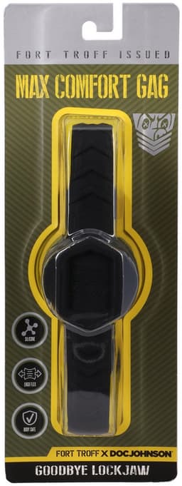 Doc Johnson Max Comfort knevel - Zwart — thumbnail 3