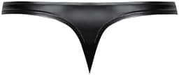 Male Power Sexy Wetlook Bong Thong - Zwart - Maat L/XL — thumbnail 3