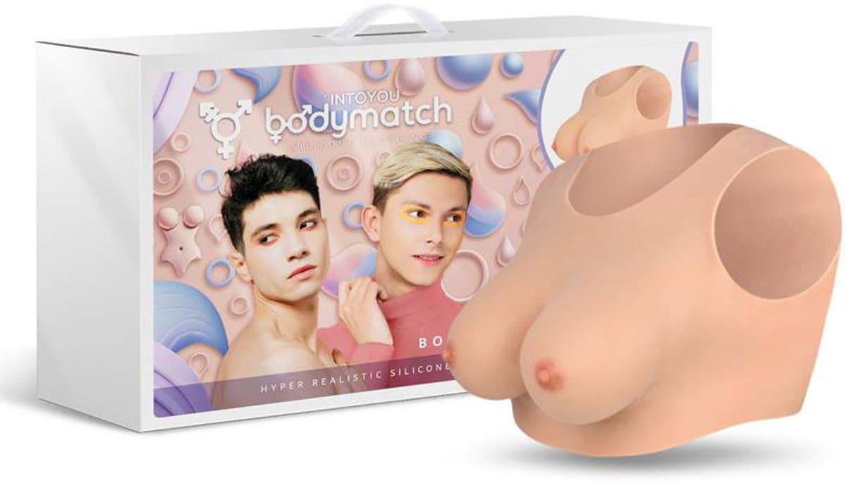 Bodymatch - Bowie - Realistische Siliconen Borstprothese - Cup C — afbeelding 1