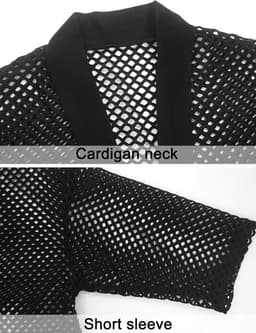 Doorzichtig Mesh Shirt met Lange Mouwen voor Heren - Sexy Clubwear — thumbnail 2
