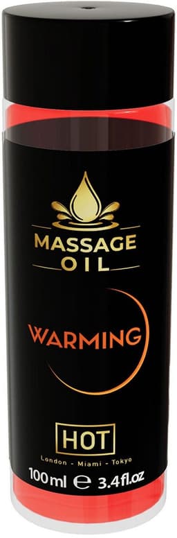 Hot - Warming 100ml Massage olie - Transparant — thumbnail 2