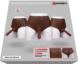 XX-DreamToys - Bodysuit - Female to Male - Drag - Ultra Realistisch Onderlichaam met Penis - Bruin L — thumbnail 3