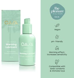 OASA Pleasure - Verwarmend Glijmiddel op Waterbasis 100ml — thumbnail 2