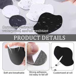 Heel Hole Repair Patches 34pcs - Schoen Heel Reparatie - Heel Pads voor Mannen en Vrouwen — thumbnail 4