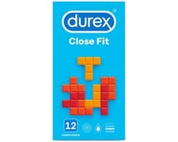 Durex Condooms Close Fit – 12 stuks | Nauwsluitende pasvorm voor extra comfort en veiligheid