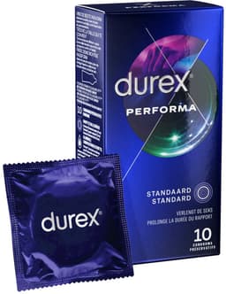 Durex Condooms - Performa met vertragend effect 10st x3 - Voordeelverpakking - Cadeau voor man en vrouw — thumbnail 5