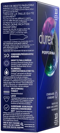 Durex Condooms - Performa met vertragend effect 10st x3 - Voordeelverpakking - Cadeau voor man en vrouw — thumbnail 9