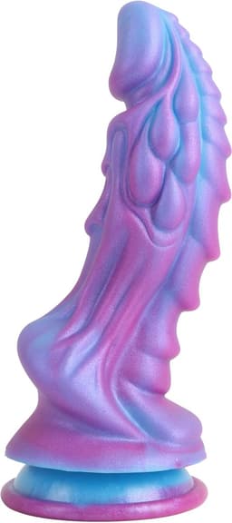 Banoch | Dildo fantasy Dragon | blauw / paars | siliconen met zuignap | Monster creature — thumbnail 10