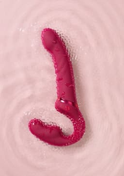Lovense - Lapis Strapless Strap-on Vibrator - Roze — thumbnail 2
