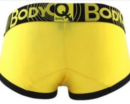 BodyQ Sexy Heren Boxershort – Geel & Zwart – Erotische Herenlingerie – Maat XL — thumbnail 3