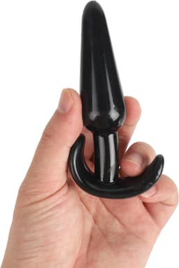 Banoch Buttplug Trainer Set | 4-delige Anaal Plug Set | Beginner Vriendelijk | Zwart Hygiënisch TPR | Oplopende Maten | voor man en vrouw — thumbnail 4