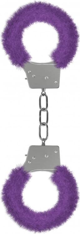 Shots Ouch! HandBoeien Beginner's Handcuffs Furry paars — thumbnail 14