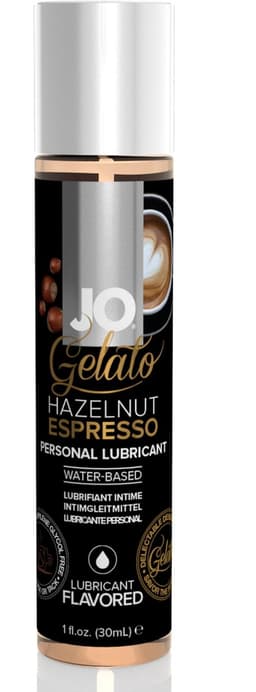 System JO - Gelato Glijmiddel Waterbasis Hazelnoot Espresso - 30 ml — thumbnail 2