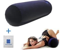 Heuts Goods Sex Kussen® - Sex Kussen - Cilinder - Sex Meubel - Sex Pillow - Seksspeeltjes voor koppel - Opblaasbaar Seks Kussen - Voor Mannen & Vrouwen - Seksspeeltjes