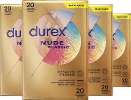 Durex Condooms Nude 20st - 4 Stuks - Voordeelverpakking — thumbnail 1