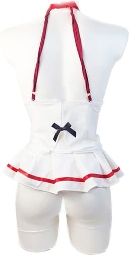 BamBella ® Sexy erotische zuster nurse verpleegster uniform - Maat S/M - Rollenspel kleding outfit dames — thumbnail 6