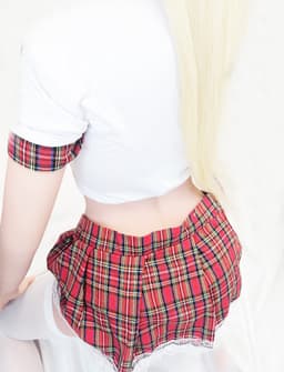 BamBella ® Sexy erotische uniform - Maat M/L - Schoolmeisje Rollenspel kleding outfit dames — thumbnail 3
