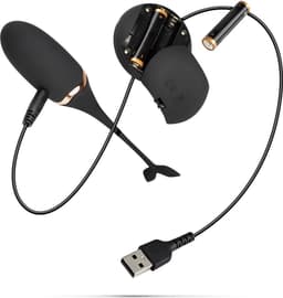 Teazers - Luxe Vibrerend Ei met Afstandsbediening - Vibratie Eitje - Oplaadbaar - Sex Toys voor Vrouwen - Vibrators voor Vrouwen - Vibratie Ei met Afstandsbediening - Sex Toys voor Koppels - Zwart/Goud — thumbnail 5