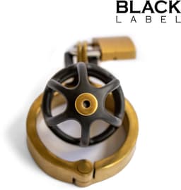 Black Label - Weenie Locker - Kuisheidskooi - Zwart/Goud — thumbnail 1