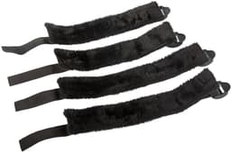 BDSM Bondage set - Handboeien - Bed Harnas Set - Verstelbaar - Pluche — thumbnail 3