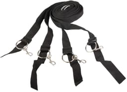BDSM Bondage set - Handboeien - Bed Harnas Set - Verstelbaar - Pluche — thumbnail 6