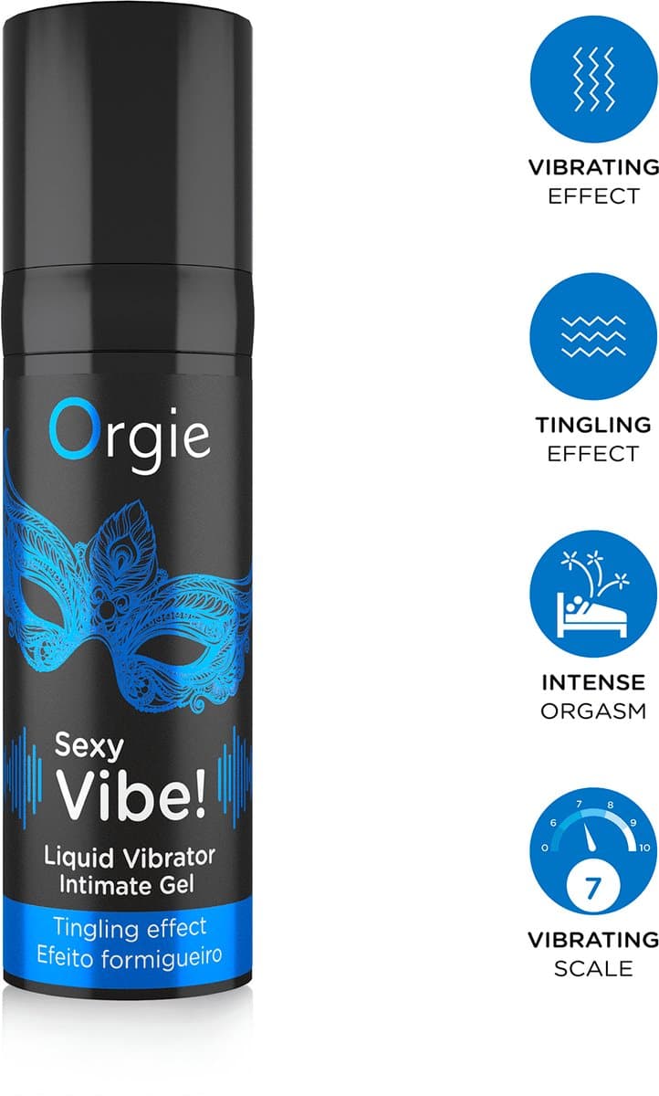 Orgie - Sexy vibe! - Liquid Vibrator / Stimulating Gel — afbeelding 1