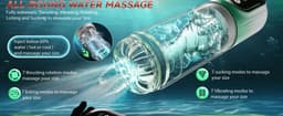 Mastubator – Automatische High-Tech Masturbator voor Mannen Masturbator voor Man - Sex Toys voor Mannen - Blowjob Simulator - Masturbators - verschillende Modes - Pocket Pussy - Automatisch t — thumbnail 10
