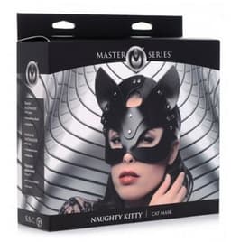 Naughty Kitty Cat Mask - Black — thumbnail 8