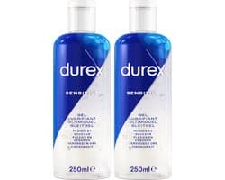 Durex Glijmiddel Sensitive - 250 ml x2