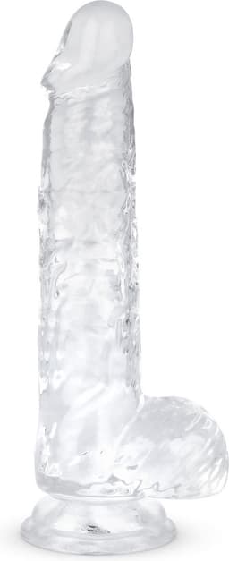 Jelly Dildo met Ballen - 13,5 cm — thumbnail 9