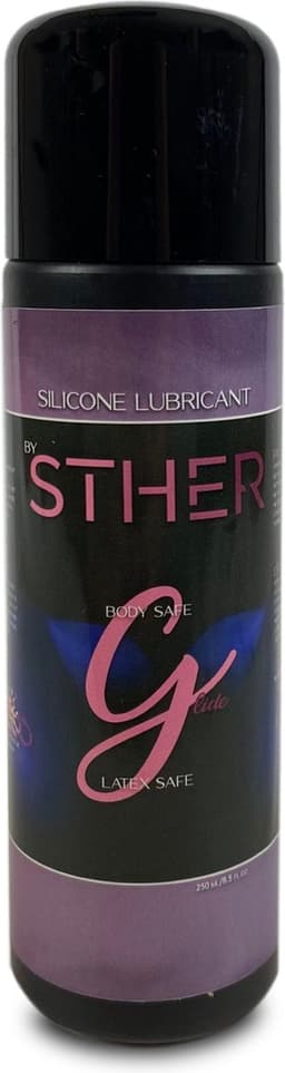 STHER Glide - Glijmiddel En Massageolie In 1 Op Siliconen Basis - Body En Latexsave - 250Ml — thumbnail 1