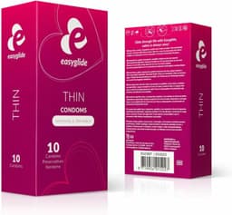 EasyGlide - Extra Thin Condooms - Condooms met Glijmiddel - 10 stuks — thumbnail 7
