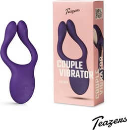 Teazers - Partner Multifun Koppel Vibrator - Oplaadbaar - Vibrator - Vibrators voor Vrouwen en Mannen - Sex Toys voor Vrouwen - Vibrators - Koppeltoy - Clitoris Stimulator - Paars — thumbnail 13