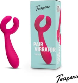 Teazers - Koppel Vibrator - Perfecte Vibrator voor Koppels - Vibrator - Sex Toys voor Mannen en Vrouwen - Vibrators - Dildo - Cockring - Prostaat Vibrator voor Mannen - Anale Speeltjes - Vibrators voor Vrouwen - Roze — thumbnail 11