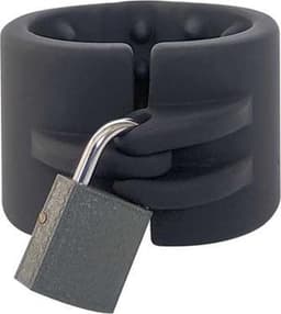 Silicone ballstretcher met spikes en slot — thumbnail 2