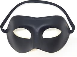 Dorcel - Eyes Wide Shut - Masker - Verstelbaar - Kunstleer - Zwart — thumbnail 1