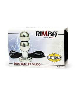 Rimba Electro Sex Dildo dubbele kogel, bi-polair (100 mm) — thumbnail 2