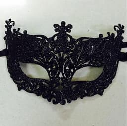 *** Oogmasker Venetië - Maskerade - Bal Masker met Glitters - Voor Ogen - Gala Feest - van Heble® *** — thumbnail 5