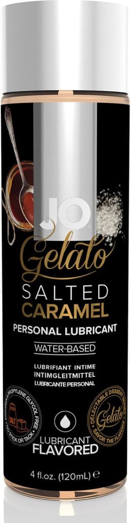 System JO - Gelato Glijmiddel Waterbasis Gezouten Caramel -120 ml — thumbnail 1
