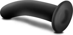 Banoch | Dildo Curvzz Black Small | zwart siliconen | zuignap | Ø 2,7 cm | 14 cm — thumbnail 4