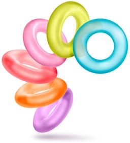 Blush Play met Me koning Of Ring 6-pack Penisring - Multicolor — thumbnail 6