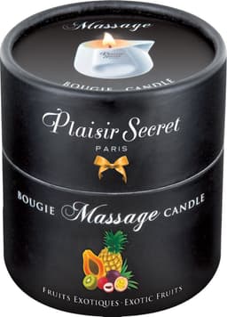 Plaisir Secret - Exotic Fruit Massage Candle 80 ml — thumbnail 4