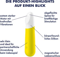 Satisfyer, minivibrator, 'Ultra Power Bullet 4', 10 cm, waterdicht, oplaadbaar, medische siliconen — thumbnail 2