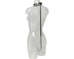Rimba - Bondagehaak - Collar Met Anaal Haak - Verbonden Met Stang - RVS - Medische Kwaliteit