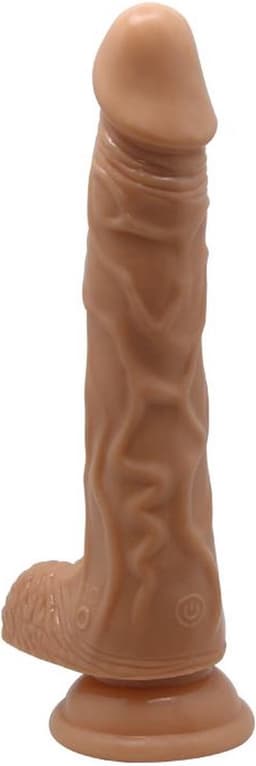 Pretty Love - Bodach - Roterende en Stotende Dildo - Beige — thumbnail 2