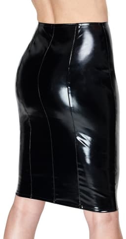 Vinyl Skirt Zip black S — thumbnail 5